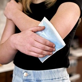 Przykład użycia okładu Viscoplast™ ColdHot 